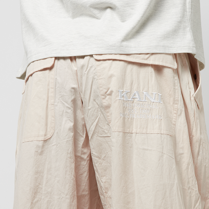 Karl Kani Small Signature Parachute Pants bianco 19818 4
