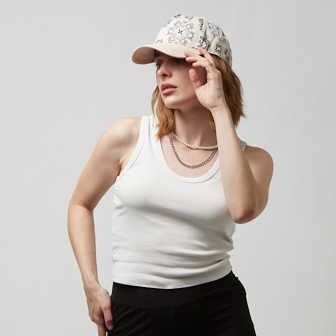 Karl Kani Signature Paisley Cap biały 19837 5