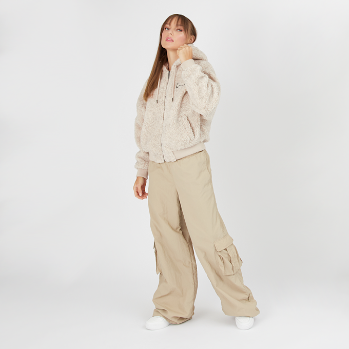 Karl Kani Metal Signature Teddy Full Zip bež 19843 4