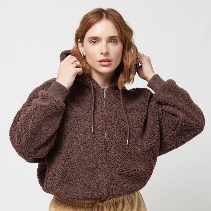 Karl Kani Metal Signature Teddy Full Zip smeđa 19844 1