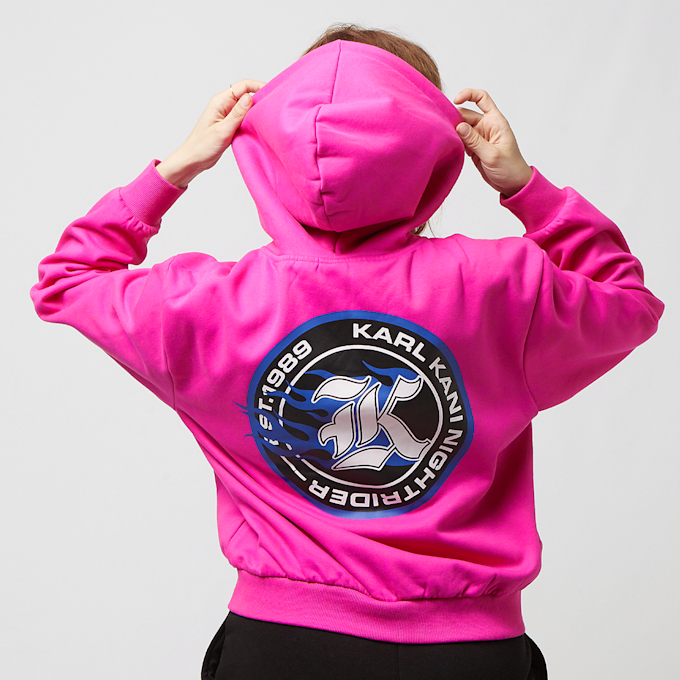 Karl Kani Chest Signature Full Zip Hoodie rose 19846 3