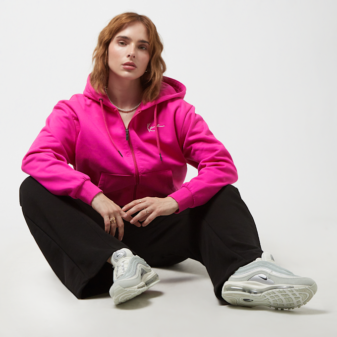 Karl Kani Chest Signature Full Zip Hoodie rose 19846 6