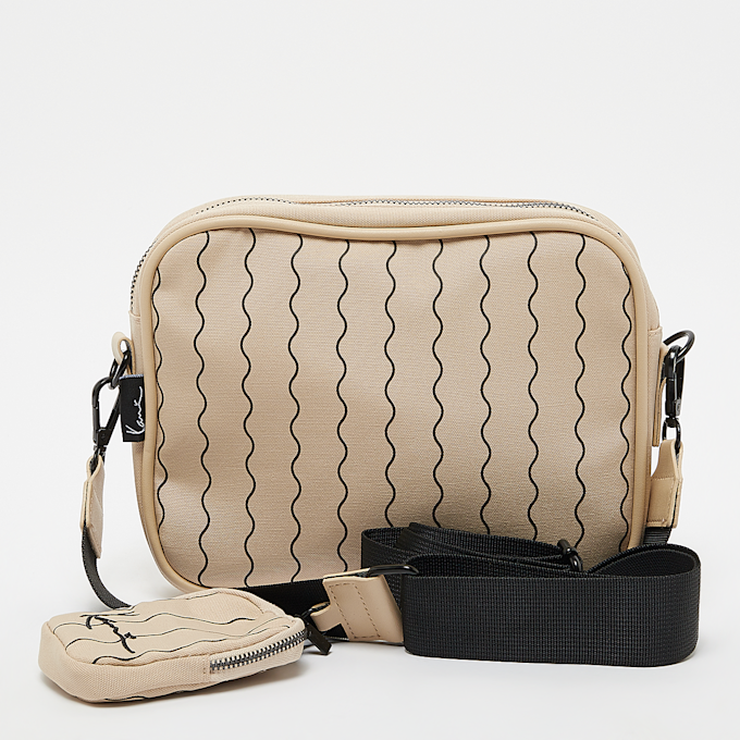 Karl Kani Signature Ziczac Pinstripe Messenger Bag bianco 19850 4