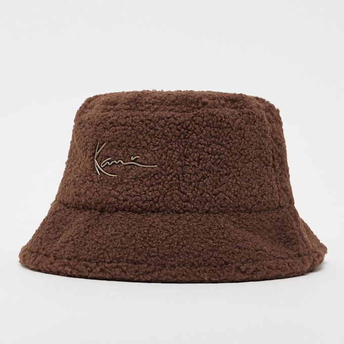 Karl Kani Signature Teddy Bucket Hat brązowy 19855 1