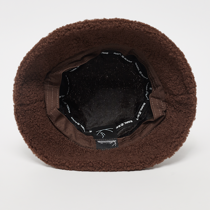 Karl Kani Signature Teddy Bucket Hat Marron 19855 3
