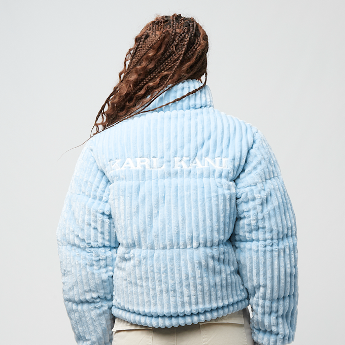 Karl Kani OG Fuzzy Corduroy Short Puffer Jacket azul 19860 2