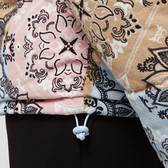 Karl Kani Retro Paisley Corduroy Reversible Puffer Jacket multicolore 19861 5