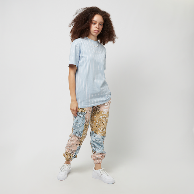 Karl Kani Small Signature Pinstripe Oversized Tee blauw 19868 4