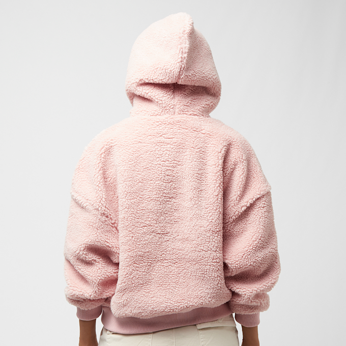 Karl Kani Metal Signature Teddy Os Hoodie rosa 19871 2