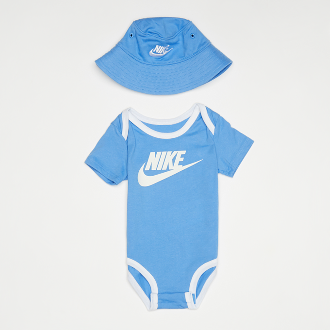 Nike Core Bucket Hat & Bodysuit Set (2 Pack) blauw 19958 1