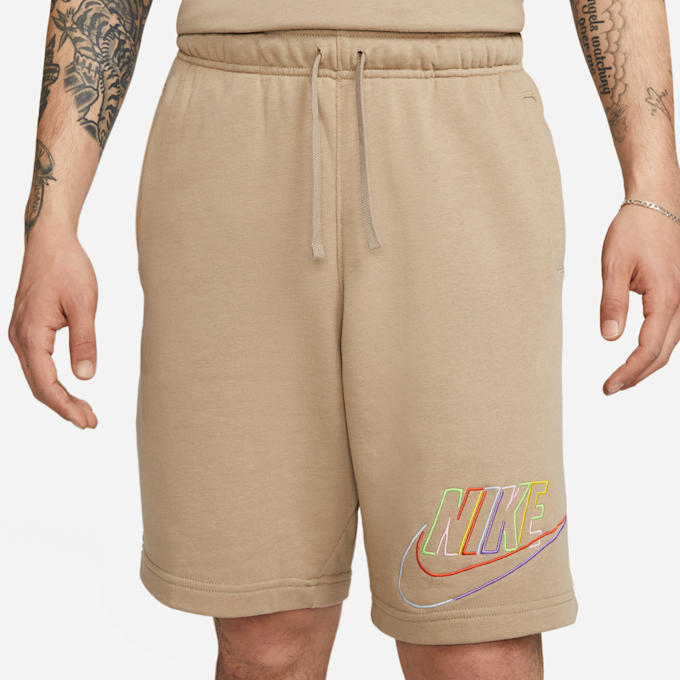 Nike Club Fleece+ French Terry Shorts beż 20160 2