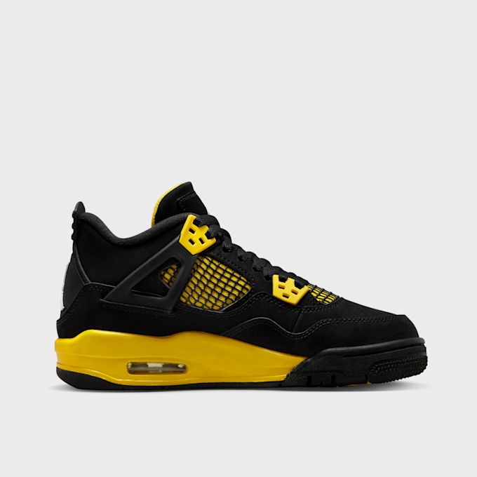 Jordan Air Jordan 4 Retro (GS) negro 25549 2