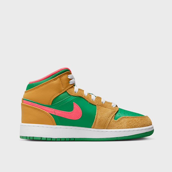 Jordan Air Jordan 1 Mid SE (GS) zelena 25603 2