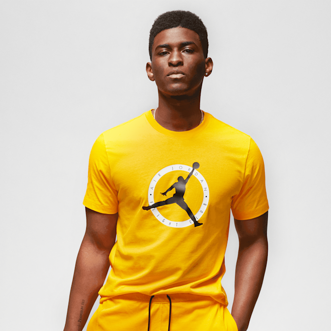 Jordan Flat MVP SS Crew jaune 25604 1