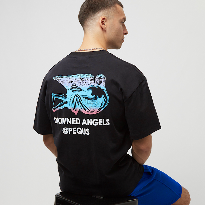 PEQUS Angel Graphic T- Shirt schwarz 25732 1