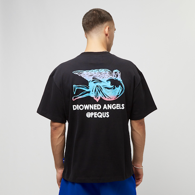 PEQUS Angel Graphic T- Shirt noir 25732 3