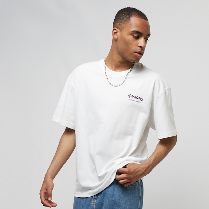 PEQUS Drowned Angels Graphic T-Shirt blanc 25738 2