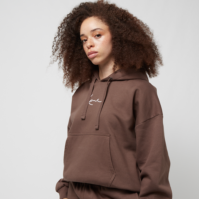 Karl Kani Small Signature Essential OVersized Hoodie smeđa 25863 1