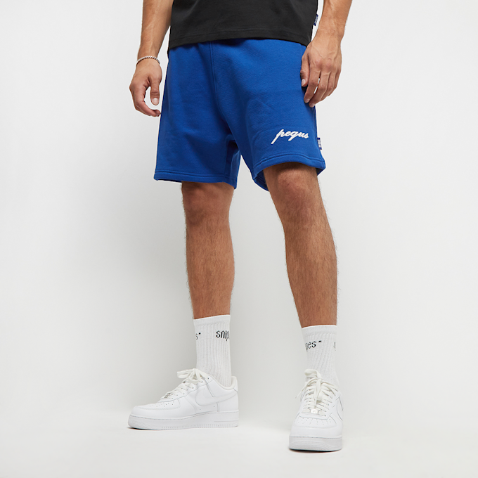 PEQUS Label Sweatshorts blau 25936 1