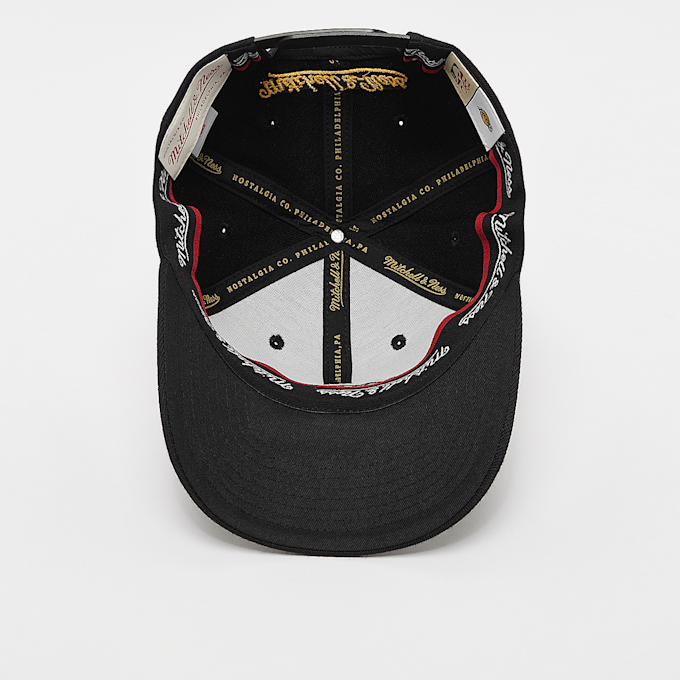 Mitchell & Ness Felpa Con Cappuccio Team Logo Los Angeles Lakers - Original NBA - 100% Cotone