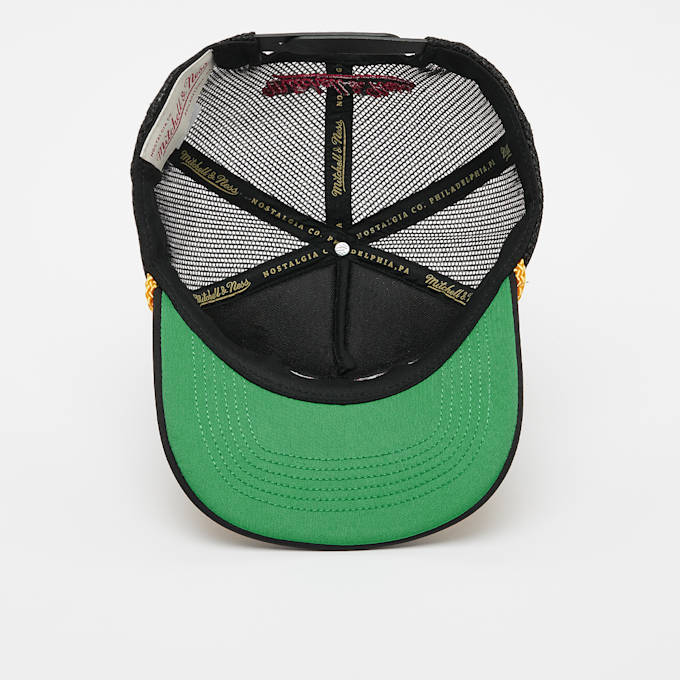 Mitchell & Ness Gold Leaf Trucker NBA Chicago Bulls preto 25974 3