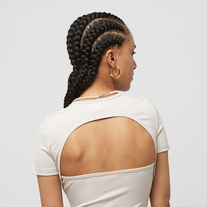 Sixth June Backless Dress bež 26078 3