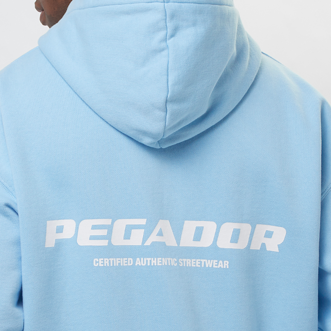 Pegador Colne Logo Oversized Sweat Jacket blauw 26151 4
