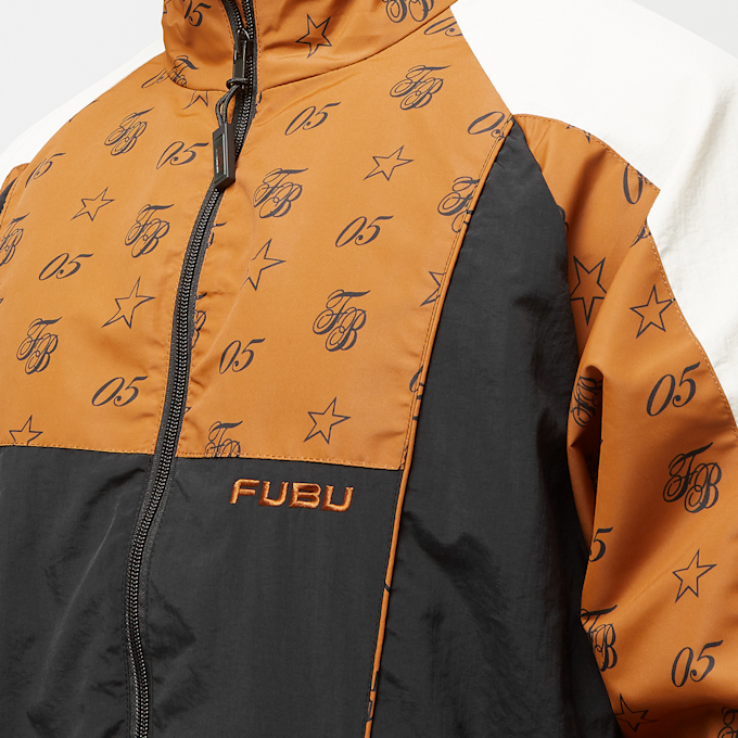 FUBU Initials Aop Block Track Jacket orange 26271 3