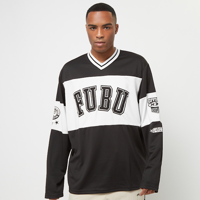 FUBU College Block Mesh LS czarny 26273 1