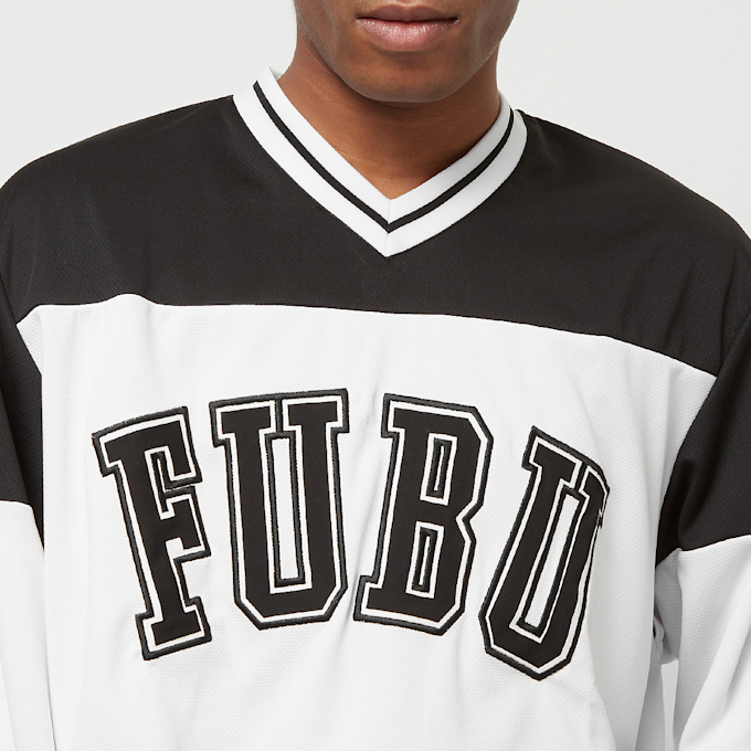 FUBU College Block Mesh LS negro 26273 3