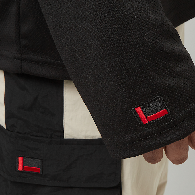 FUBU College Block Mesh LS nero 26273 5