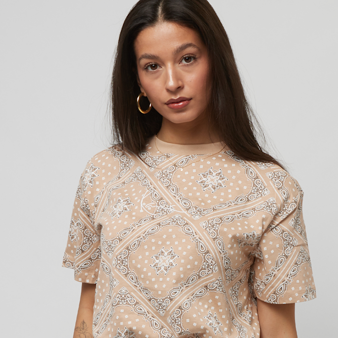 Karl Kani Small Signature Paisley OS Tee bež 26294 1