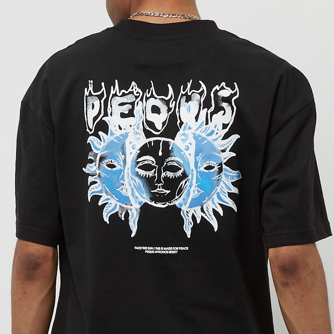 PEQUS Face The Sun Graphic T-Shirt schwarz 26299 3