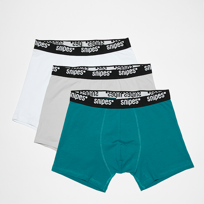 SNIPES 3 PACK - Black Tape Briefs Boxershorts czarny 26324 1