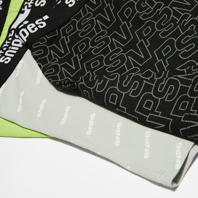 SNIPES 3 PACK - Black Tape Pack Briefs Boxershorts multicolore 26329 2