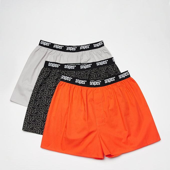 SNIPES 3 PACK - Black Tape Woven Boxershort multicolor 26334 1