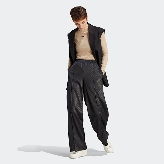 adidas Originals Pantaloni Satin Monogram czarny 26371 5