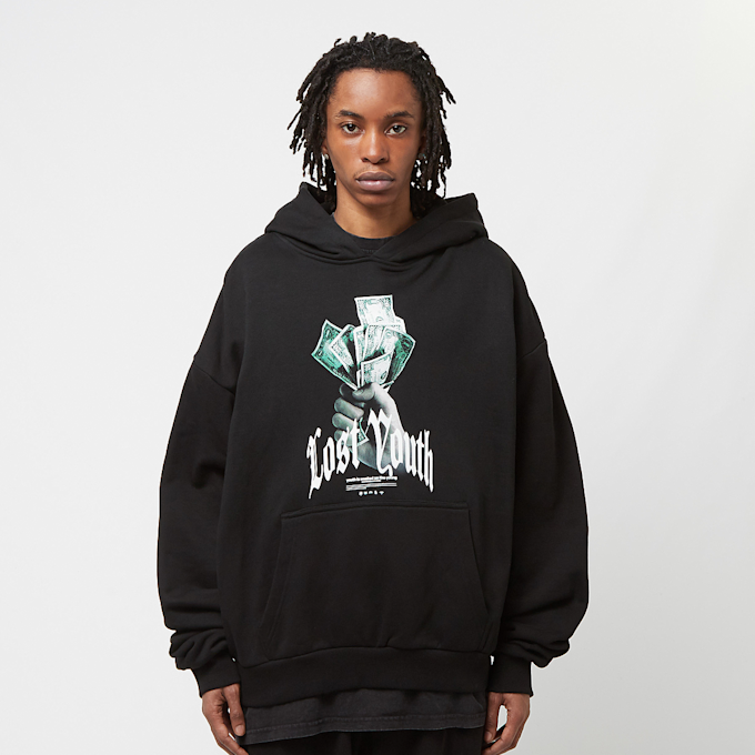 Lost Youth Retro Hoodie Heavy Hoodie - Money 1 schwarz 26430 1