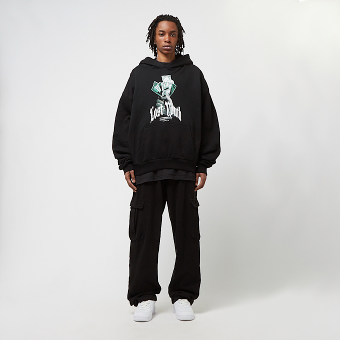 Lost Youth Retro Hoodie Heavy Hoodie - Money 1 schwarz 26430 5
