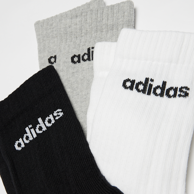 adidas Sportswear Cushion Linear Crew Socks (3 Pack) multicolorido 26489 2