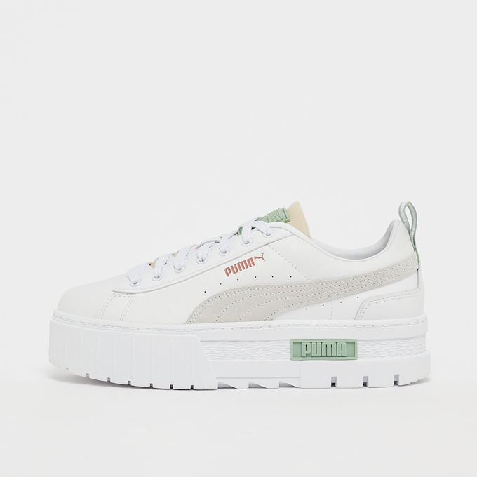 PUMA Mayze Lth Wn's blanco 26499 1