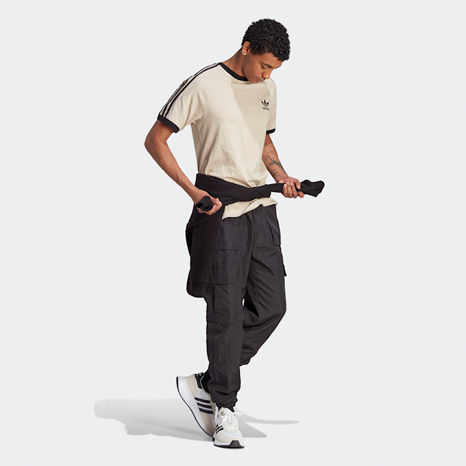 adidas Originals adicolor 3-Stripes T-Shirt beż 26519 5