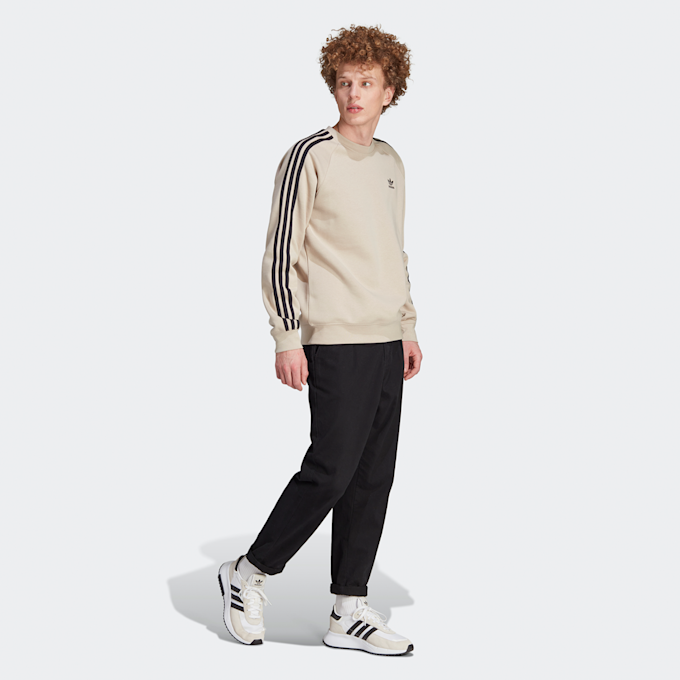 adidas Originals adicolor 3-Stripes Crew Sweatshirt bež 26533 5
