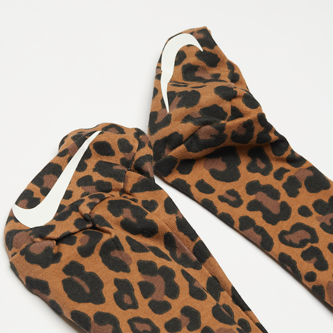Nike   Leopard Printed Footed Coverall bleu 26591 4