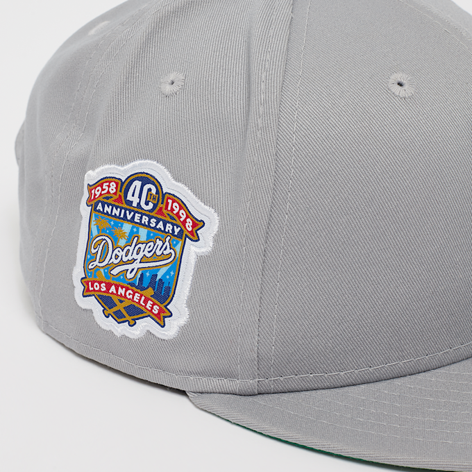 New Era 9Fifty Team Side Patch MLB Los Angeles Dodgers grau 26624 5