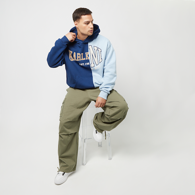 Karl Kani Woven Retro Split Oversized Hoodie niebieski 26628 5