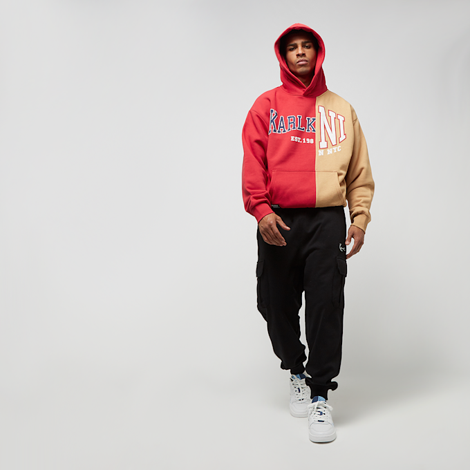 Karl Kani Woven Retro Split Oversized Hoodie rot 26629 4