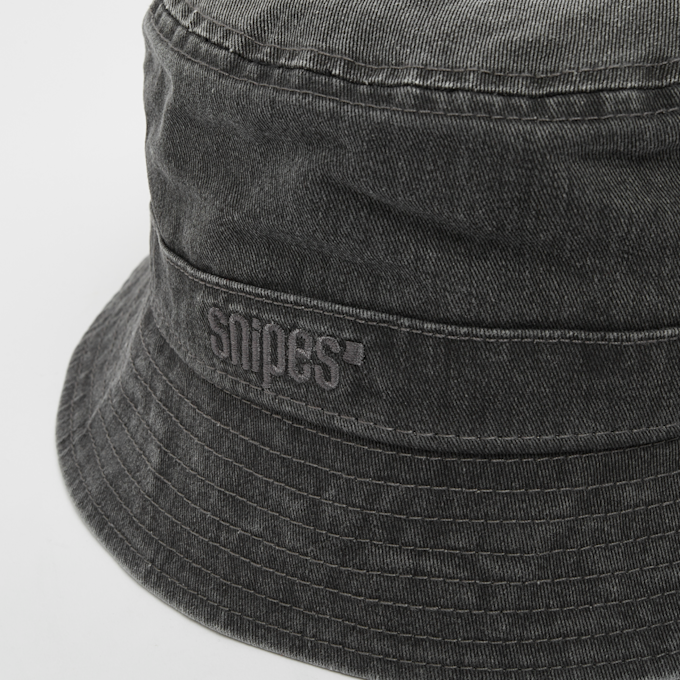SNIPES Basic Logo Washed Bucket negro 26685 3