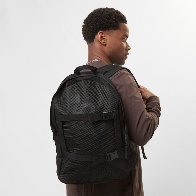 SNIPES Large Basic Logo Side Pocket Skate Backpack crna 26689 6