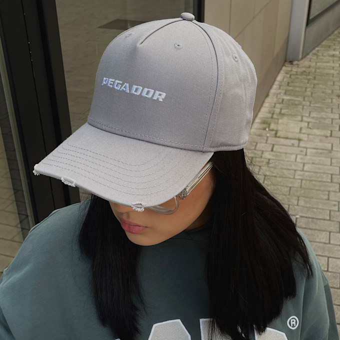 Pegador Reo Destroyed Cap grijs 26743 5